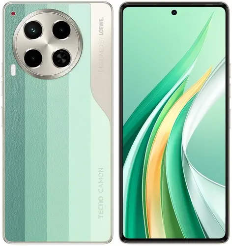 

Смартфон Tecno CAMON 30 5G, 6.78" 2436x1080 AMOLED, MediaTek Dimensity 7020, 8Gb RAM, 256Gb, 3G/4G/5G, Wi-Fi, BT, 2xCam, 2-Sim, 5000 мА⋅ч, USB Type-C, Android 14, зеленый (TCN-CL7.8.256.DE), CAMON 30 5G