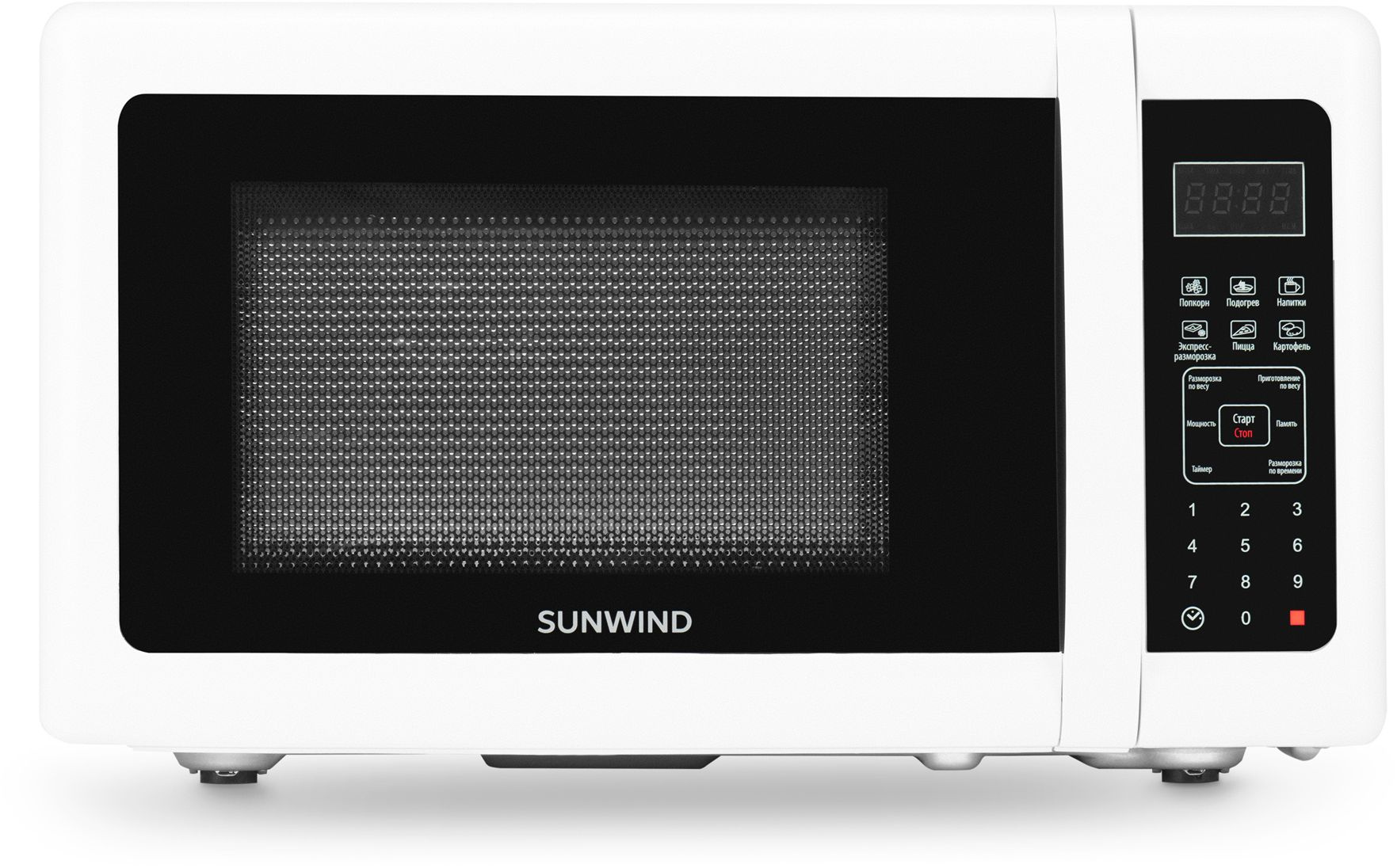 

Микроволновая печь SunWind SUN-MW005 20 л, 700 Вт, белый (SUN-MW005), SUN-MW005