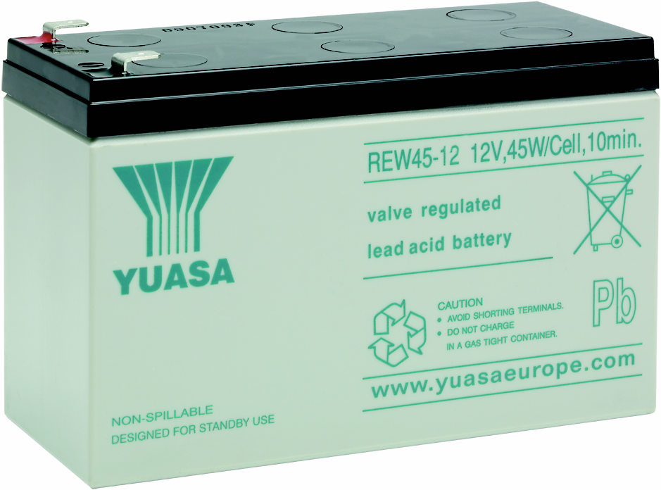 

Аккумуляторная батарея Yuasa REW45-12, 12V, 8Ah (REW45-12), Белый, REW45-12