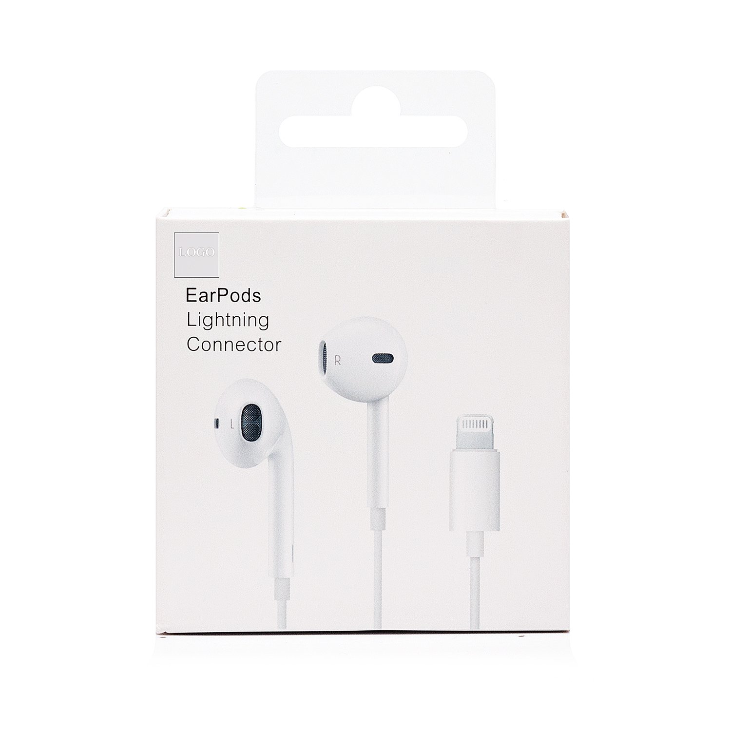 

Проводные наушники org EaePods, Lightning, белый (221492), EaePods
