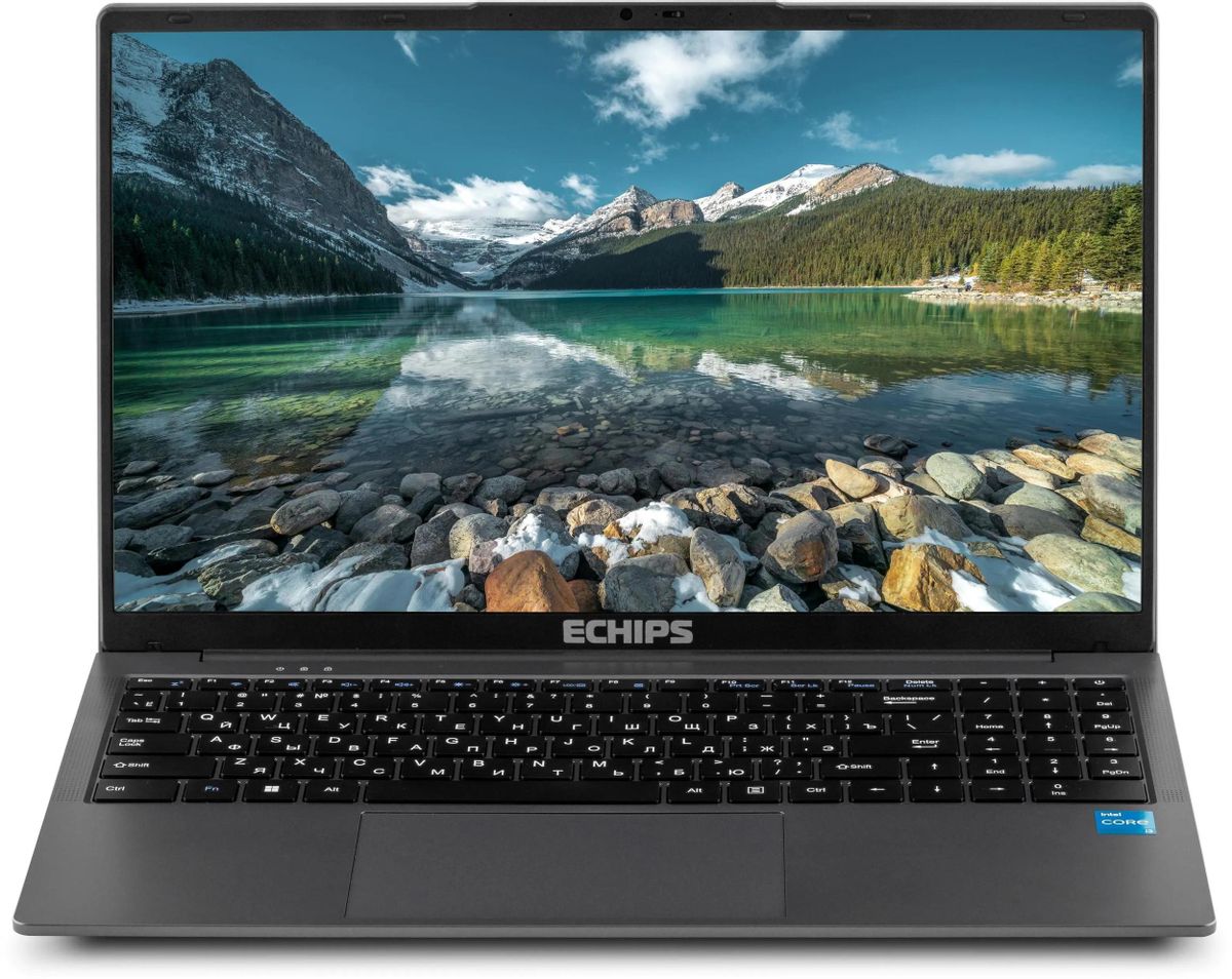Ноутбук 15.6" ECHIPS Hot XPS15U57-1, серый (XPS15U57-1)