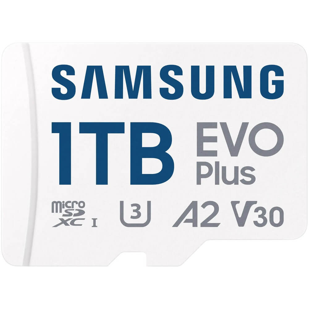 Карта памяти 1Tb microSDXC Samsung EVO Plus UHS-I U3 V30 A2 + адаптер (MB-MC1T0SA/KR/APC/EU)