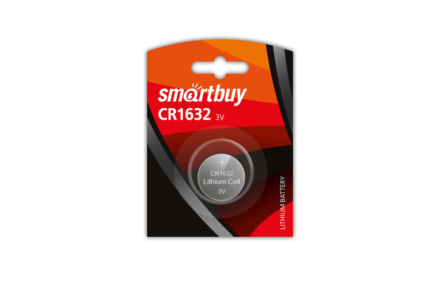 

Батарея Smartbuy CR1632, 3V 1шт, Серебристый