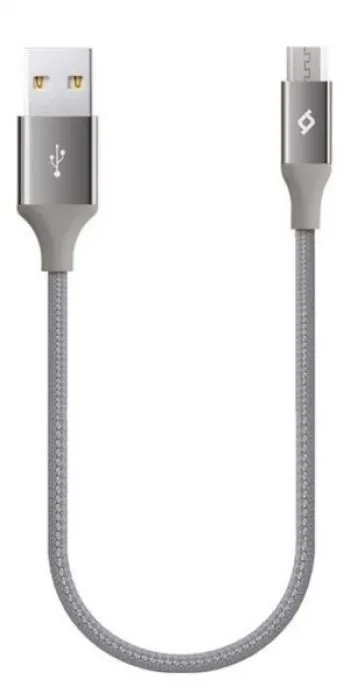 

Кабель USB-Micro USB, 30 см, серый, TTEC (2DK25UG)