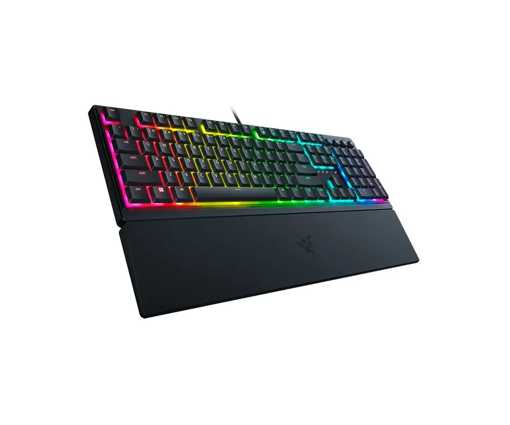 

Клавиатура проводная Razer Ornata V3 Tenkeyless, механическо-мембранная, подсветка, USB, черный (RZ03-04881600-R3R1), Ornata V3 Tenkeyless