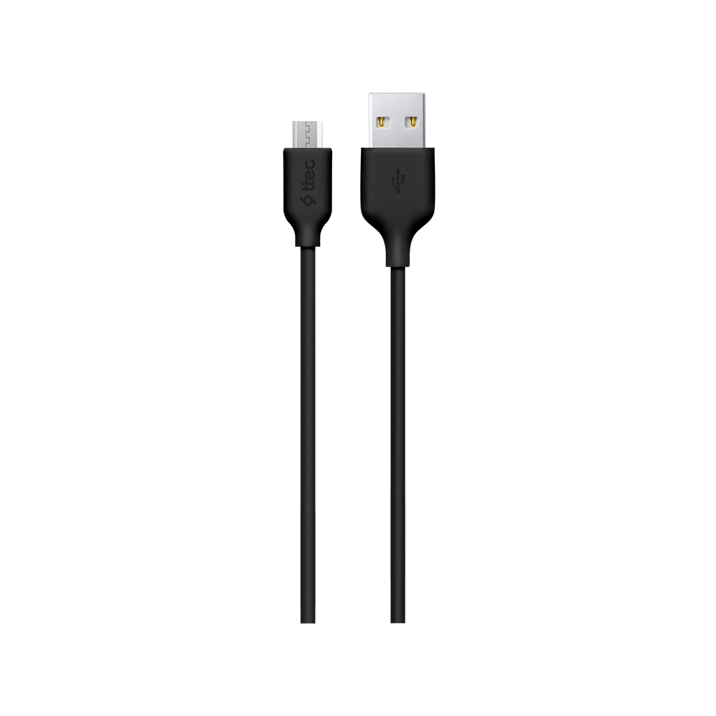 

Дата-кабель USB-Micro USB, 2А, 1.2 м, черный, TTEC (2DK7530S)