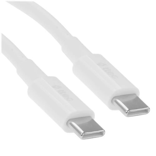 

Кабель USB Type-C(M)-USB Type-C(M), быстрая зарядка, Power Delivery 65 Вт, 3 м, белый, TTEC (2DK48B)