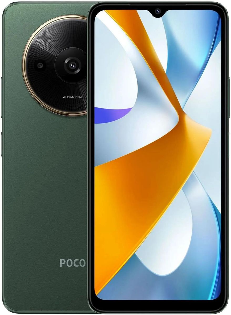 Смартфон POCO C61 3Gb/64Gb зеленый