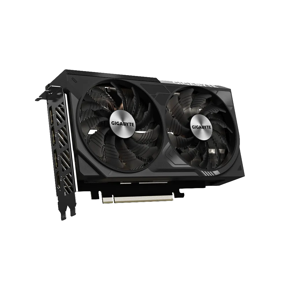 Видеокарта GIGABYTE NVIDIA GeForce RTX 4070 WINDFORCE 2X OC V2 12G, 12Gb GDDR6