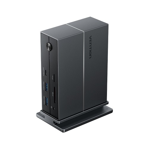 Док-станция Vention USB Type C 14 в 1, 7680x4320 (8K), Thunderbolt 4, черный (TPFH0-EU)