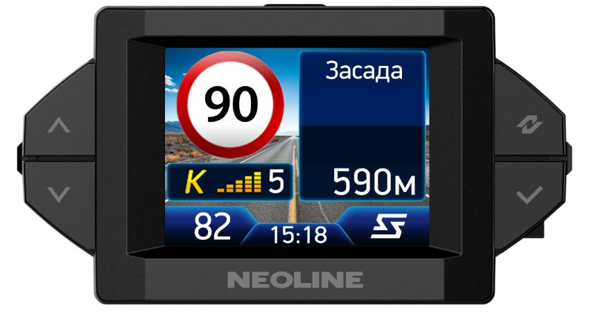 Видеорегистратор Neoline X-COP 9350С, 1920x1080 30 к/с