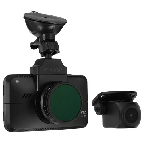 

Видеорегистратор ROADGID CityGo 3 Wi-Fi 2CH, 3 камеры, 2560x1440 30 к/с, 170°, G-сенсор, WiFi, microSD (microSDXC), черный (1045017), CityGo 3 Wi-Fi 2CH