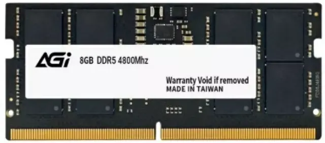 

Память DDR5 SODIMM 8Gb, 4800MHz, CL40, 1.1V, AGI (AGI480008SD238) Retail, AGI480008SD238