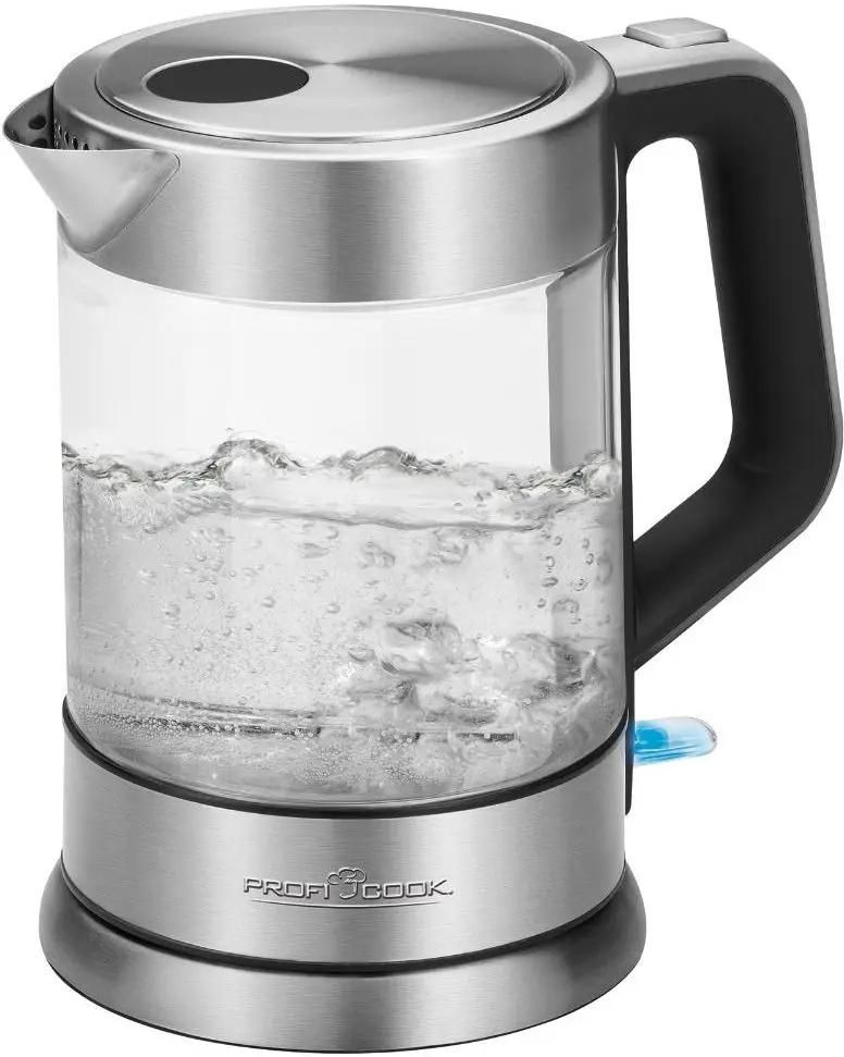 

Чайник электрический PROFI COOK PC-WKS 1107 G 1.5л. 2.2 кВт, нержавеющая сталь, серебристый (PC-WKS 1107 G), PC-WKS 1107 G