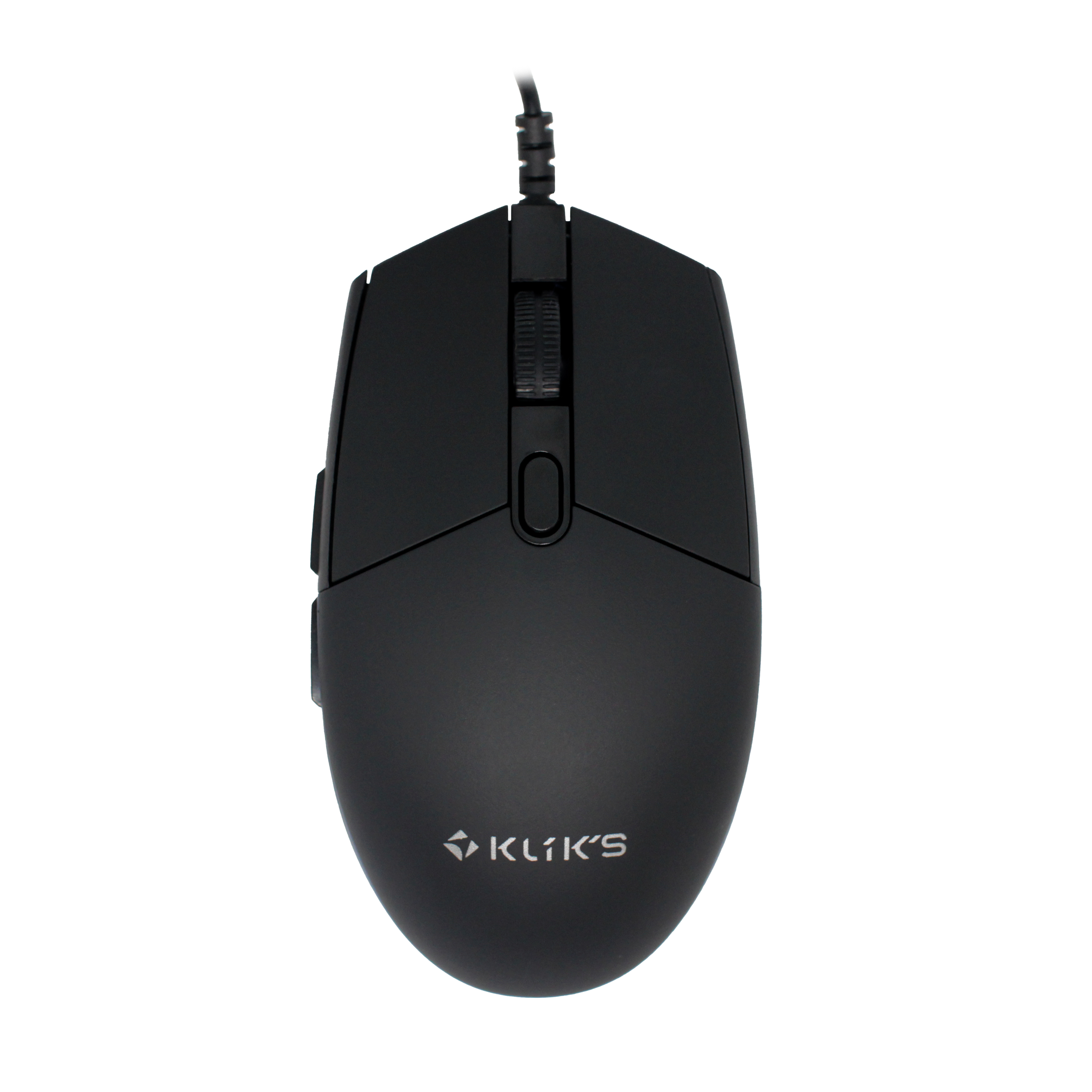 Мышь KLIKS 101M, USB, черный (LW-101M)