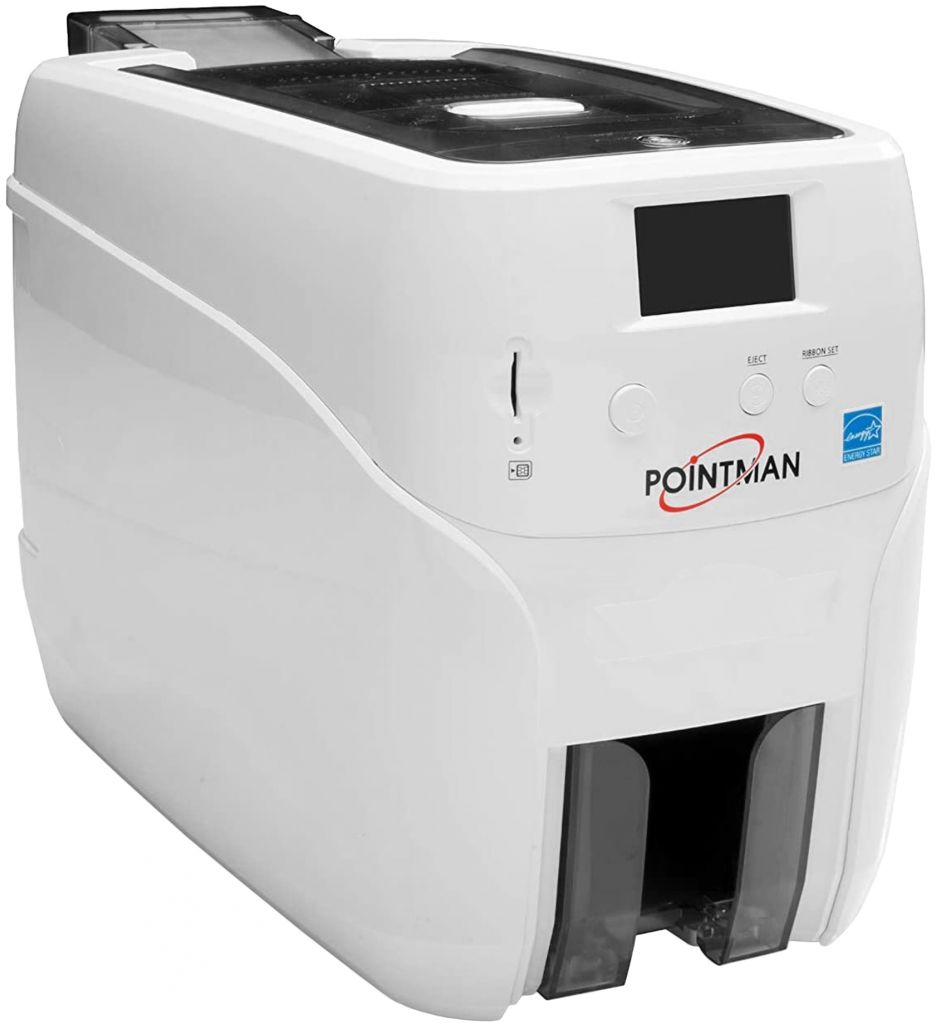 

Карточный принтер Pointman Nuvia N15, односторонний сублимационный, цветной, RJ-45, USB (N15-0001-00-S), Nuvia N15