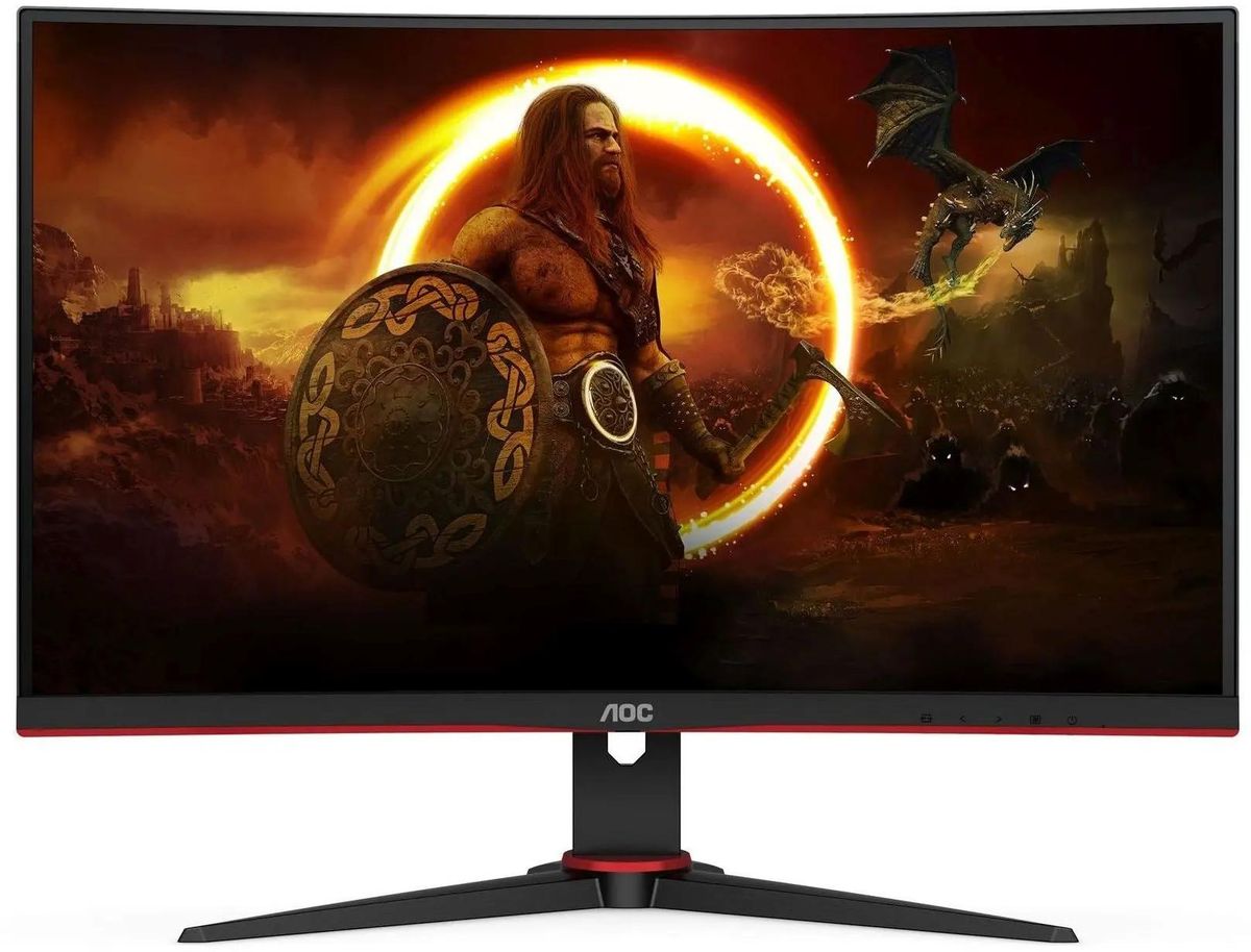 Монитор 27" AOC Gaming CQ27G2SE черный/красный