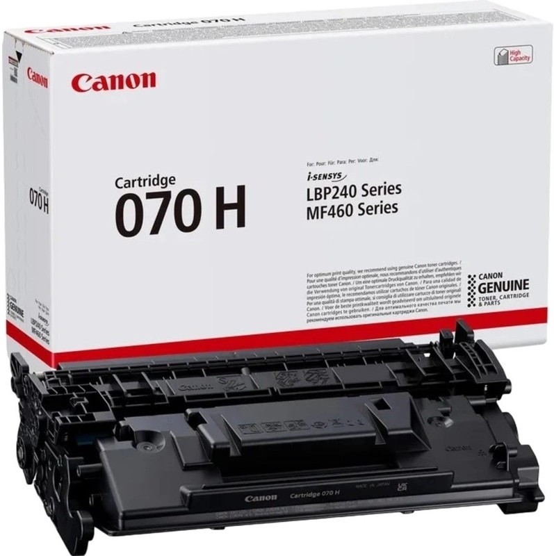 

Картридж лазерный Canon 070H BK/5640C002, черный, 10200 страниц, оригинальный для Canon MF461w/463dw/465dw/LBP243dw/246dw, 070H BK