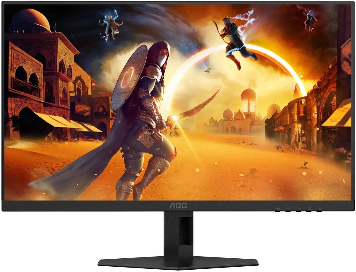 

Монитор 27" AOC Gaming 27G4XE IPS, 1920x1080 (16:9), 300кд/м2, 180 Гц, 0.5 мс, 178°/178°, HDMI, DisplayPort, черный (27G4XE), 27G4XE