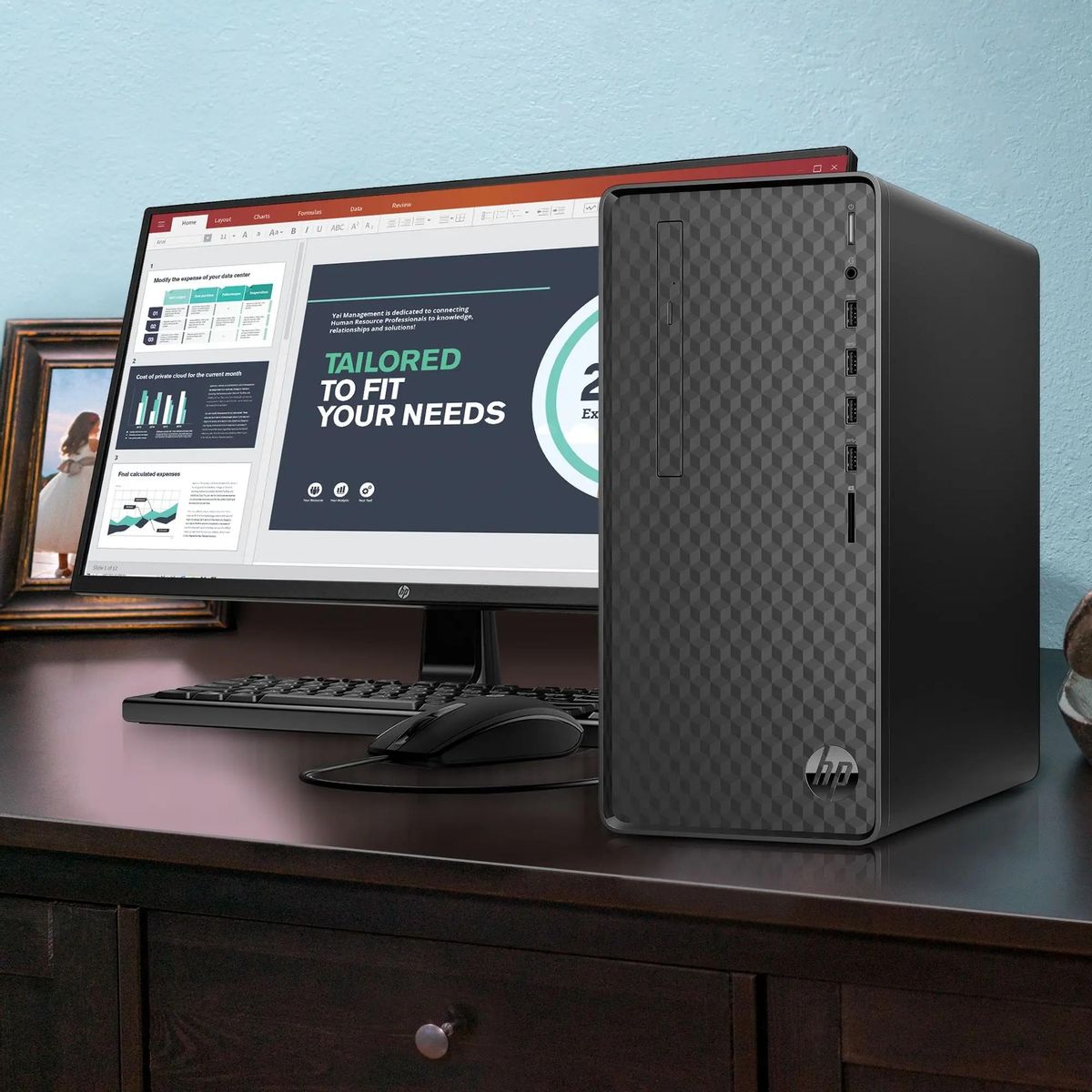 

Системный блок HP M01-F3025ci, Intel Core i7 13700 2.1 ГГц, 16Gb RAM, 8Gb SSD, Wi-Fi, BT, без ОС, черный, клавиатура, мышь (7X9X1EA), M01-F3025ci