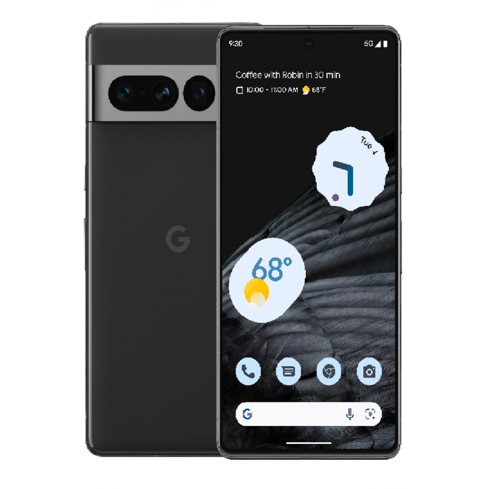 

Смартфон Google Pixel 7 Pro, 6.7" 3120x1440 AMOLED, Google Tensor G2, 12Gb RAM, 256Gb, 3G/4G/5G, NFC, Wi-Fi, BT, 3xCam, 2-Sim (nano SIM+eSIM), 5000 мА⋅ч, USB Type-C, Android 13, черный (GA03456-US), Pixel 7 Pro
