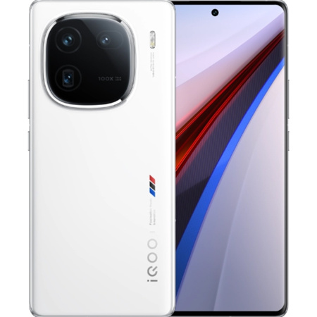 

Смартфон Vivo iQoo 12, 6.78" 2800x1260 AMOLED, Qualcomm Snapdragon 8 Gen 3, 16Gb RAM, 512Gb, 3G/4G/5G, NFC, Wi-Fi, BT, 3xCam, 2-Sim, 5000 мА⋅ч, USB Type-C, Android 14, белый, iQoo 12