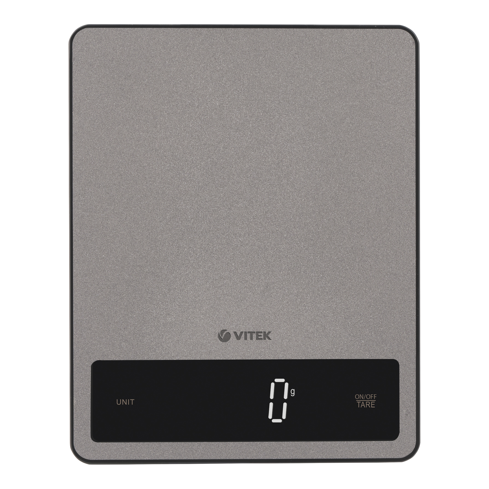 

Кухонные весы электронные Vitek VT-7981 10 кг, 2 ААА, серый (VT-7981), VT-7981