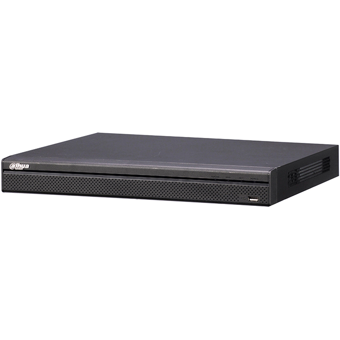 Сетевой видеорегистратор (NVR) DAHUA DHI-NVR5232-4KS2, каналов: 32, отсеков HDD: 2, IP б/у, после ремонта, следы эксплуатации, комплект: кабель питания, блок питания