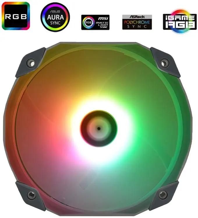 Вентилятор Thermalright TL-D14S-ARGB, 140 мм, 1шт (TL-D14S-ARGB)