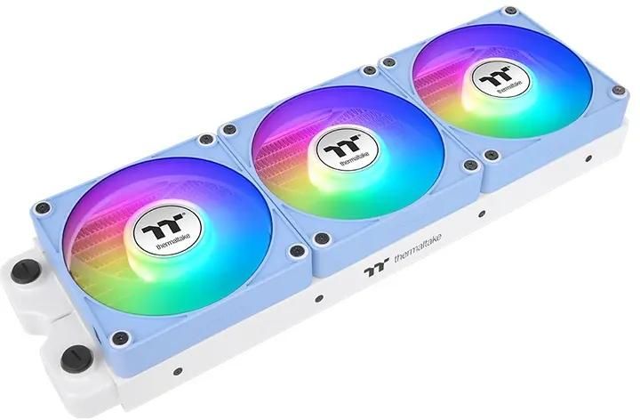 

Комплект вентиляторов Thermaltake CT120 EX Sync Hydrangea ARGB, 120 мм, 2000rpm, 28.5 дБ, 4-pin PWM, 3шт, голубой, ARGB подсветка (CL-F196-PL12BU-A), CT120 EX Sync Hydrangea ARGB
