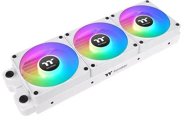

Комплект вентиляторов Thermaltake CT140 EX Sync Reverse, 140 мм, 1800rpm, 32.8 дБ, 4-pin PWM, 3шт, белый, ARGB подсветка (CL-F195-PL14SW-A), CT140 EX Sync Reverse