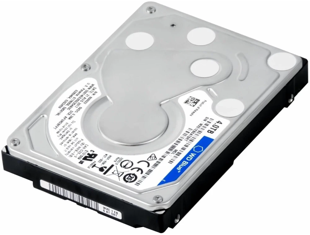 Жесткий диск (HDD) Western Digital 4Tb Blue, 2.5", 4800 об/мин