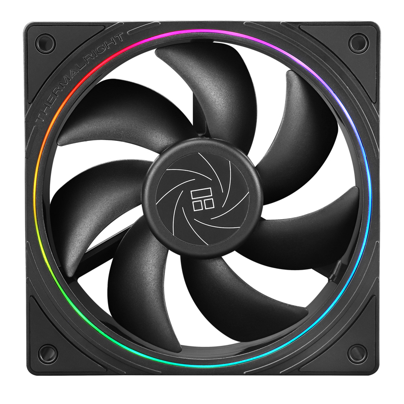 

Вентилятор Thermalright TL-S12, 120 мм, 1500rpm, 23.2 дБ, 4-pin PWM, 1шт, черный, ARGB подсветка (TL-S12), TL-S12
