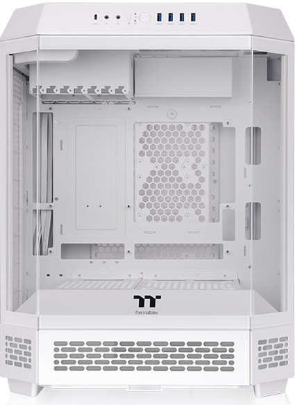 Корпус Thermaltake The Tower 600, Midi-Tower, без БП, белый