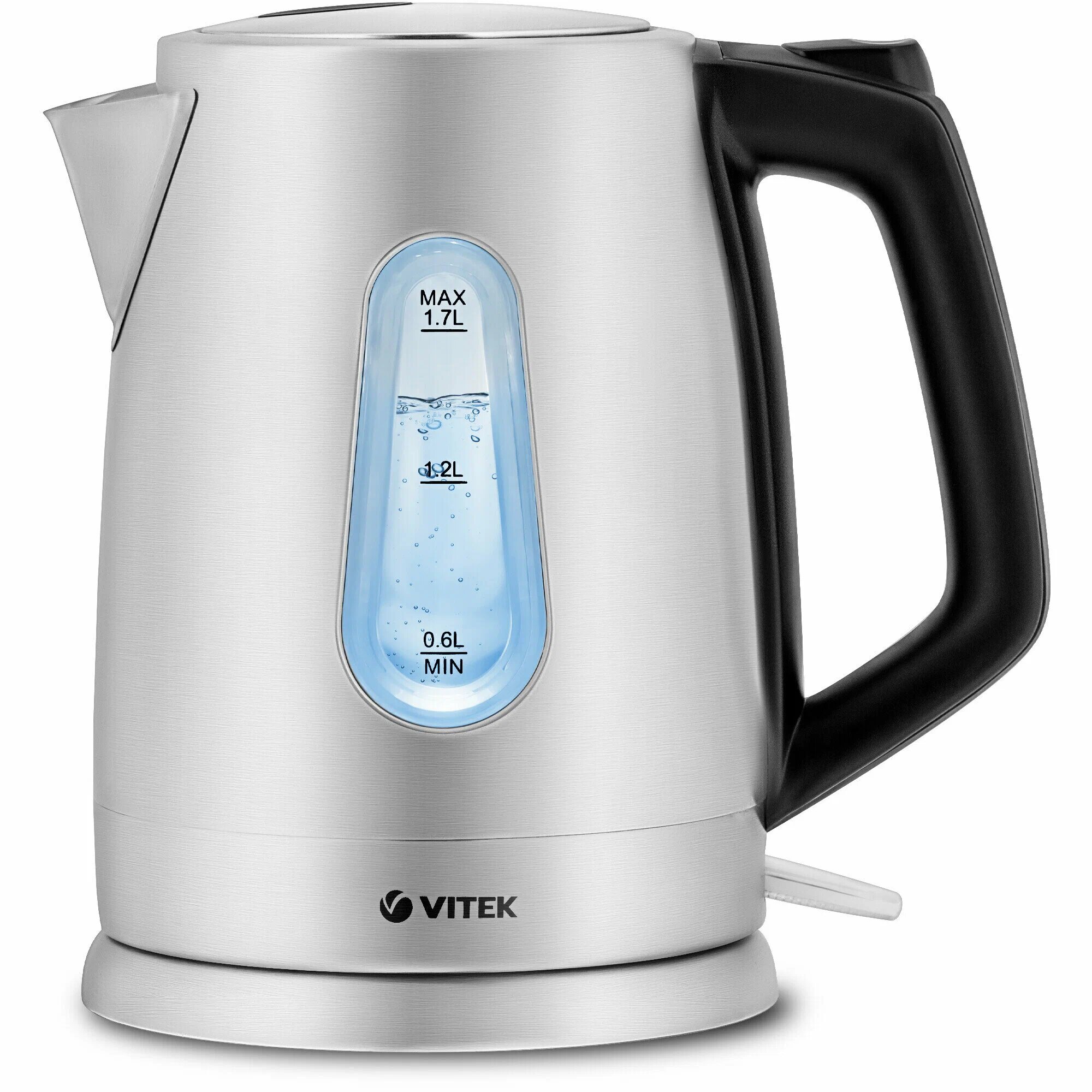 

Чайник электрический VITEK VT-7087 1.7л. 2.15 кВт, металл, сталь (VT-7087), VT-7087