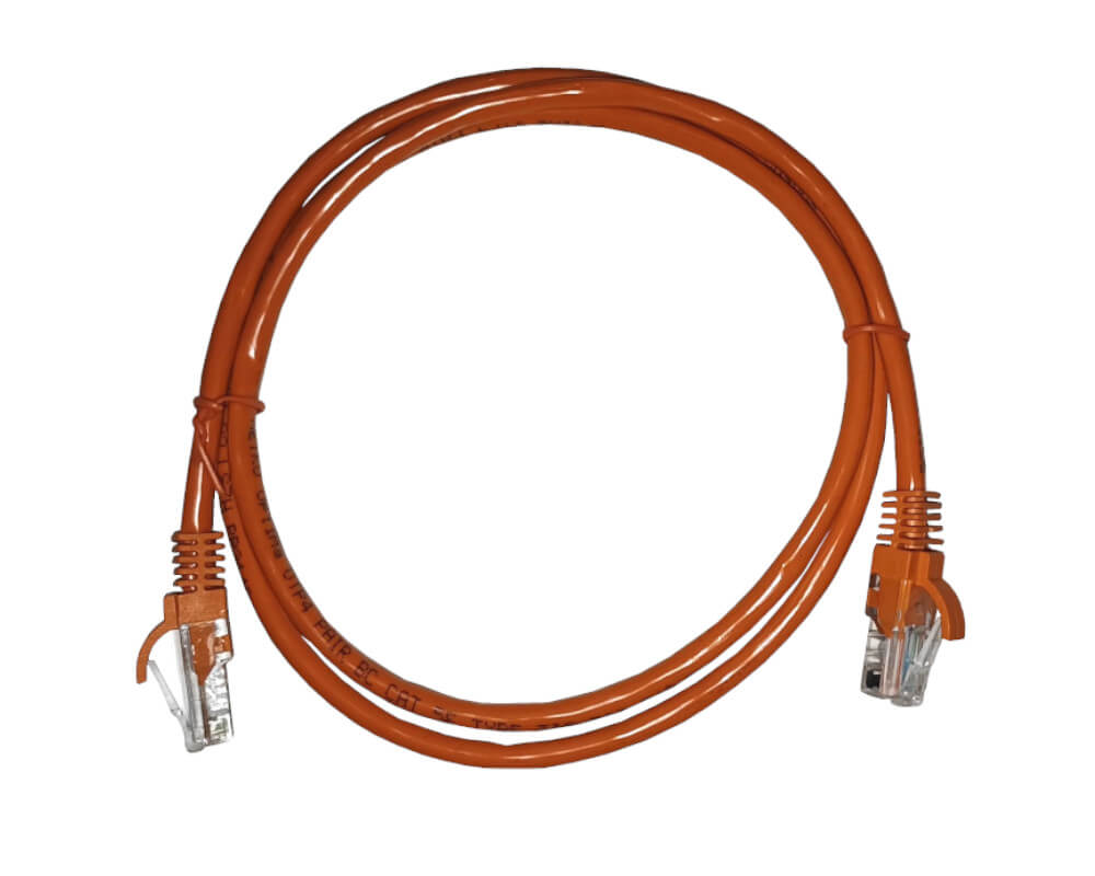 

Патч-корд UTP кат.5e, 1 м, RJ45-RJ45, оранжевый, CU, LSZH, Netko Optima (N.BC.UTP.5e-1.0m-8-lszh)