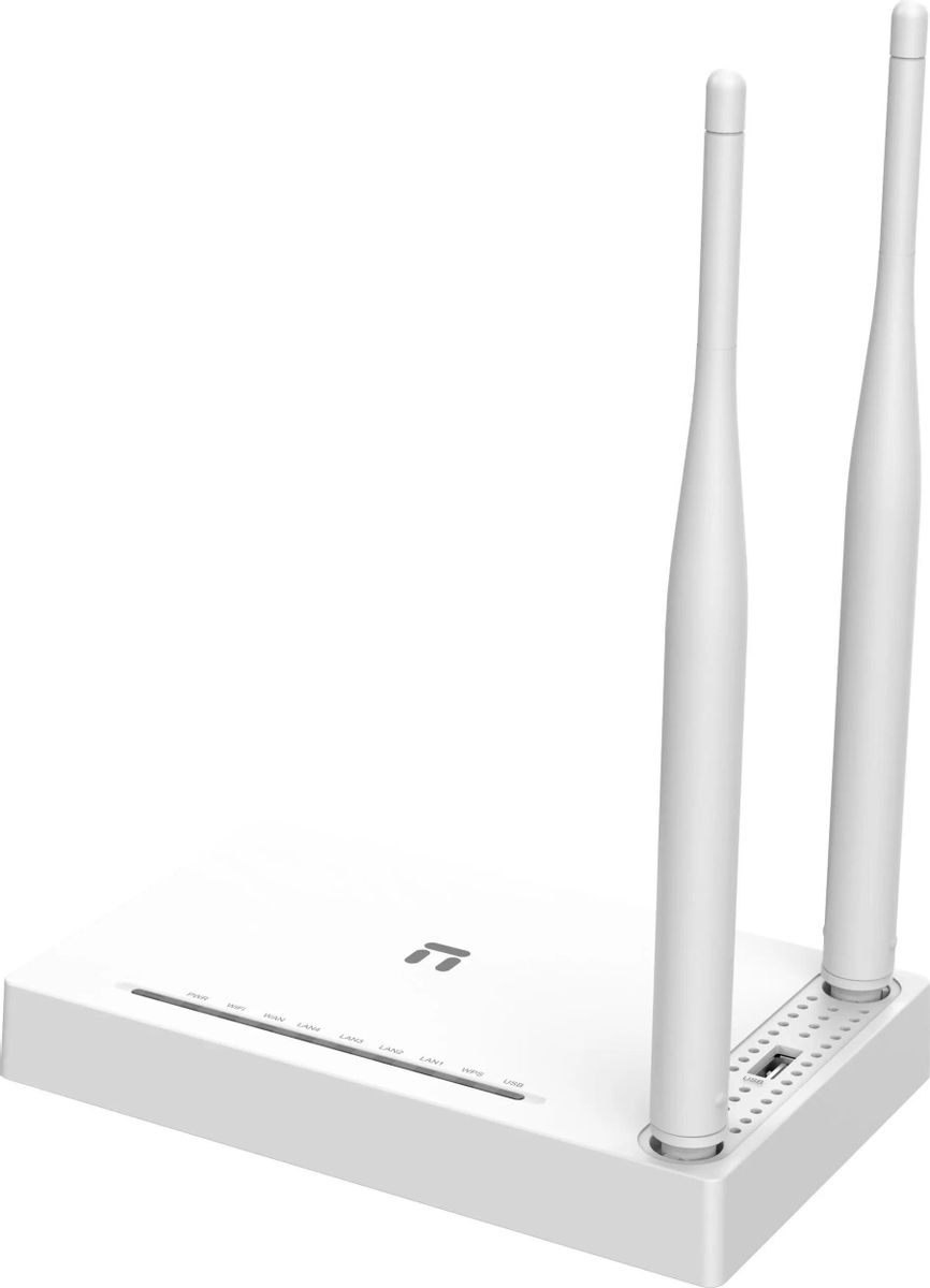 

Wi-Fi роутер Netis MW5250, 802.11a/b/g/n, 2.4 ГГц, до 300 Мбит/с, LAN 4x100 Мбит/с, WAN 1x100 Мбит/с, внешних антенн: 2x5 дБи, 1xUSB 2.0 (MW5250), MW5250