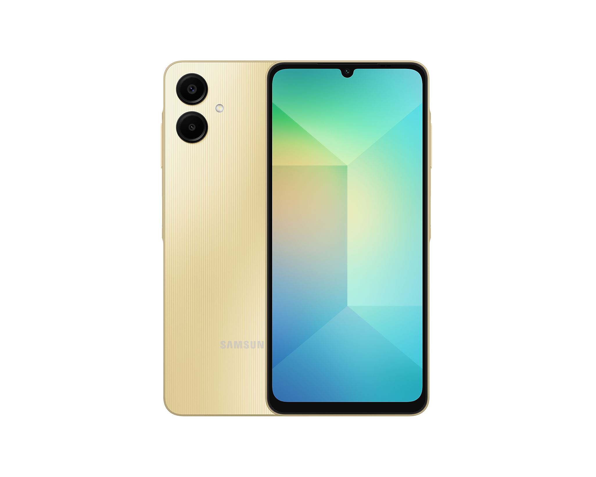 

Смартфон Samsung Galaxy A06, 6.7" 1600x720 PLS, MediaTek Helio G85, 4Gb RAM, 64Gb, 3G/4G, Wi-Fi, BT, 2xCam, 2-Sim, 5000 мА⋅ч, USB Type-C, Android 14, золотистый (SM-A065FZDDSKZ), Galaxy A06