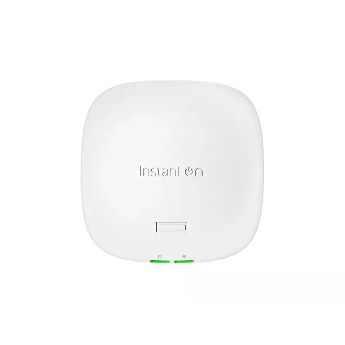 Точка доступа HPE Aruba Instant On AP21 (RW) LAN: 1 Гбит/с, 802.11a/b/g/n/ac, 2.4 / 5 ГГц, до 1.17 Гбит/с, внутренних антенн: 2x4.8 дБи, PoE (S1T09A)