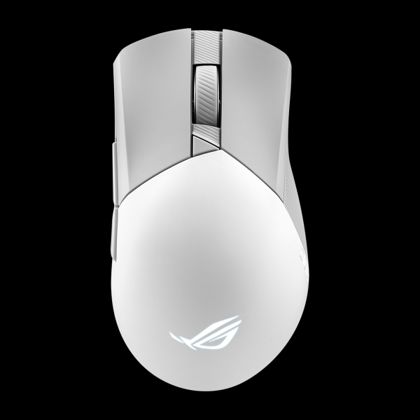 Мышь ASUS P711 ROG GIII, Bluetooth/Радиоканал, белый (90MP02Y0-BMUA11)