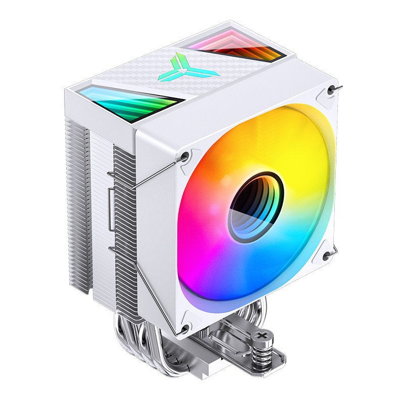 Кулер для процессора Jonsbo CR-1400 V2 ARGB White, 92 мм, 2200rpm, 180 Вт, ARGB