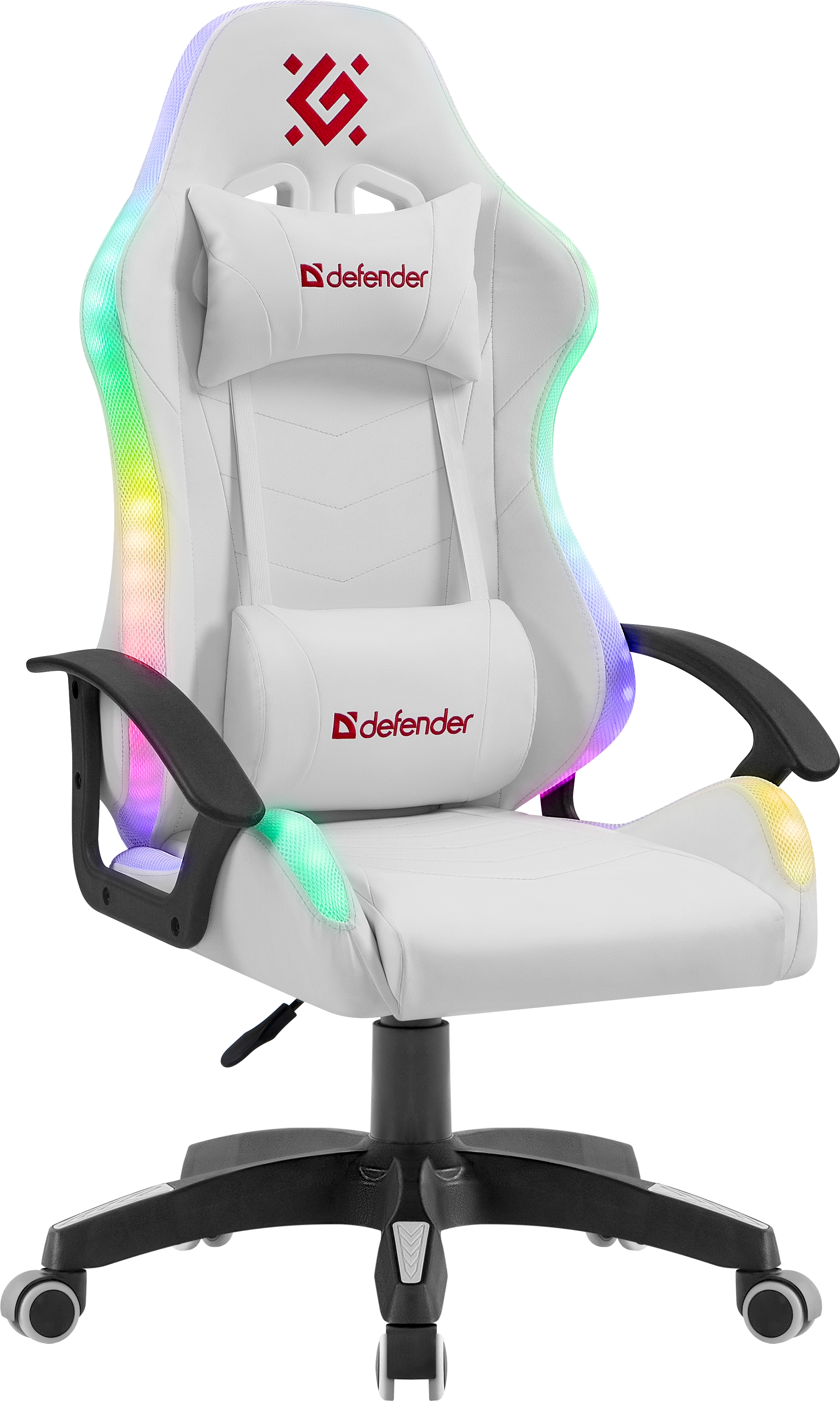 Кресло игровое Defender FACTOR X RGB , белый