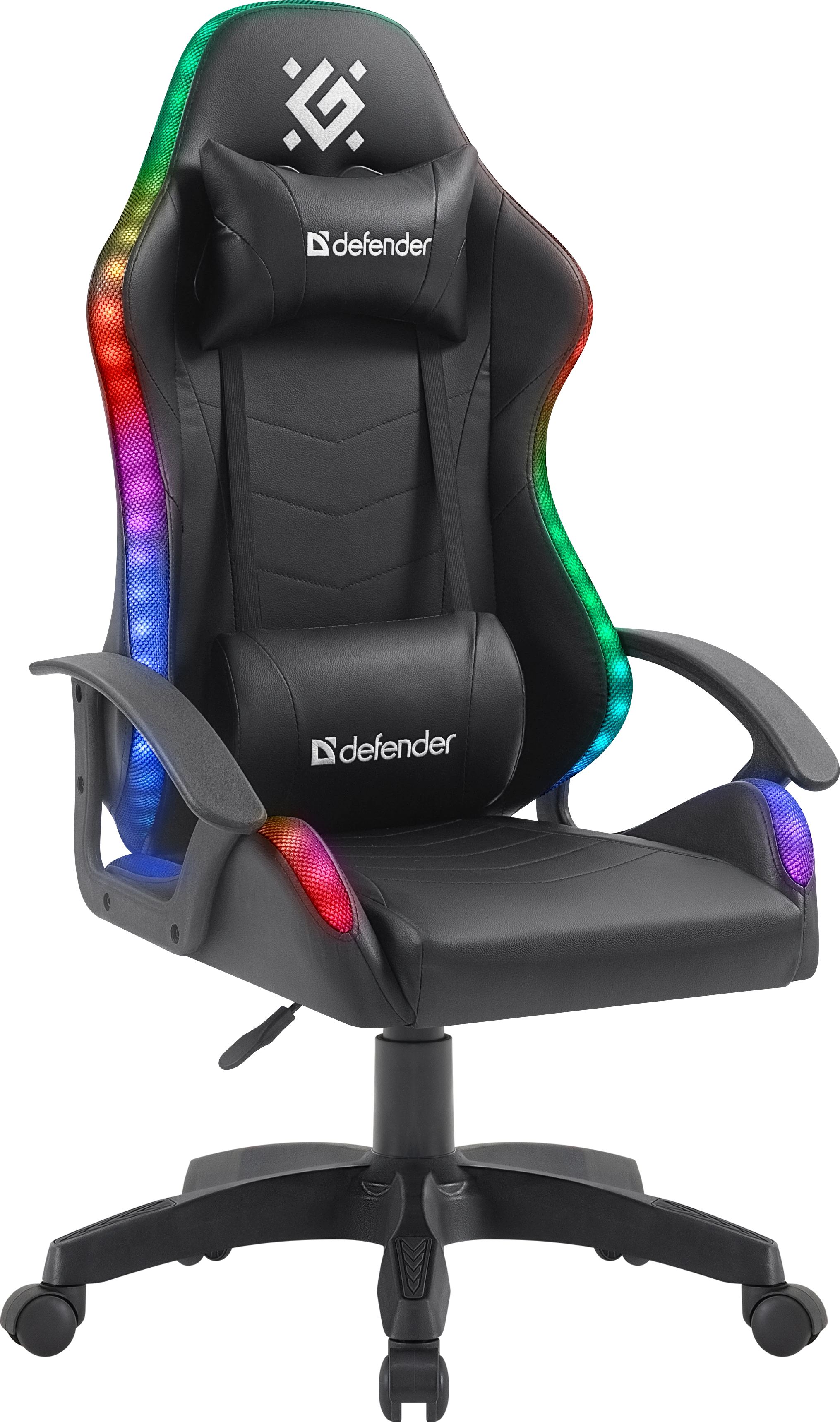 Кресло игровое Defender FACTOR X RGB, черный