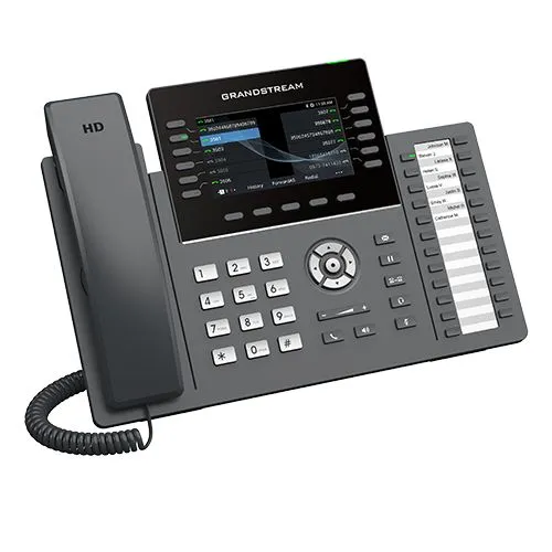 

VoIP-телефон Grandstream GRP2636, 12 линий, 12 SIP-аккаунтов, цветной дисплей, PoE, черный (GRP2636), GRP2636