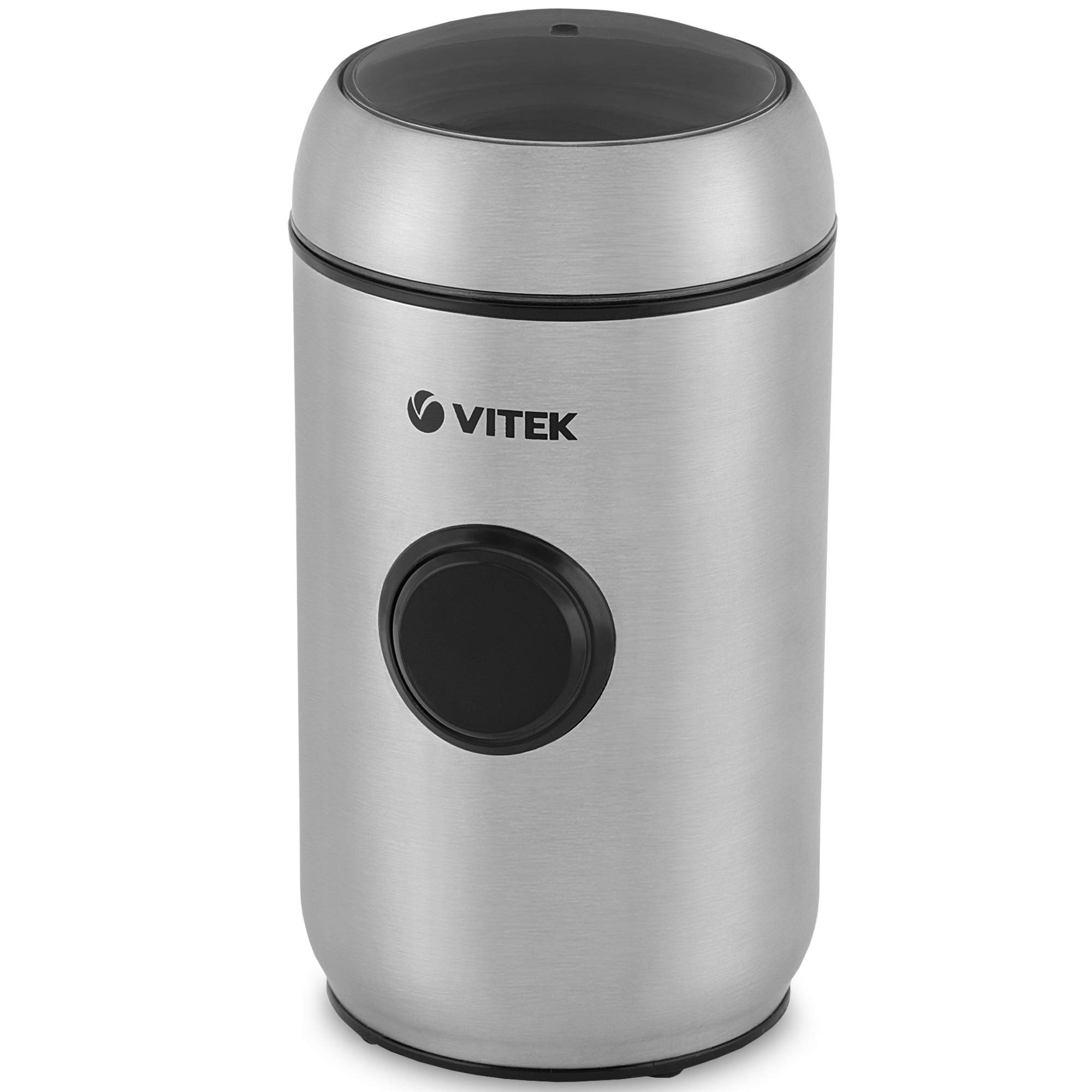 

Кофемолка Vitek VT-7123, ротационный нож, 50 г, 150 Вт, серебристый (VT-7123), VT-7123