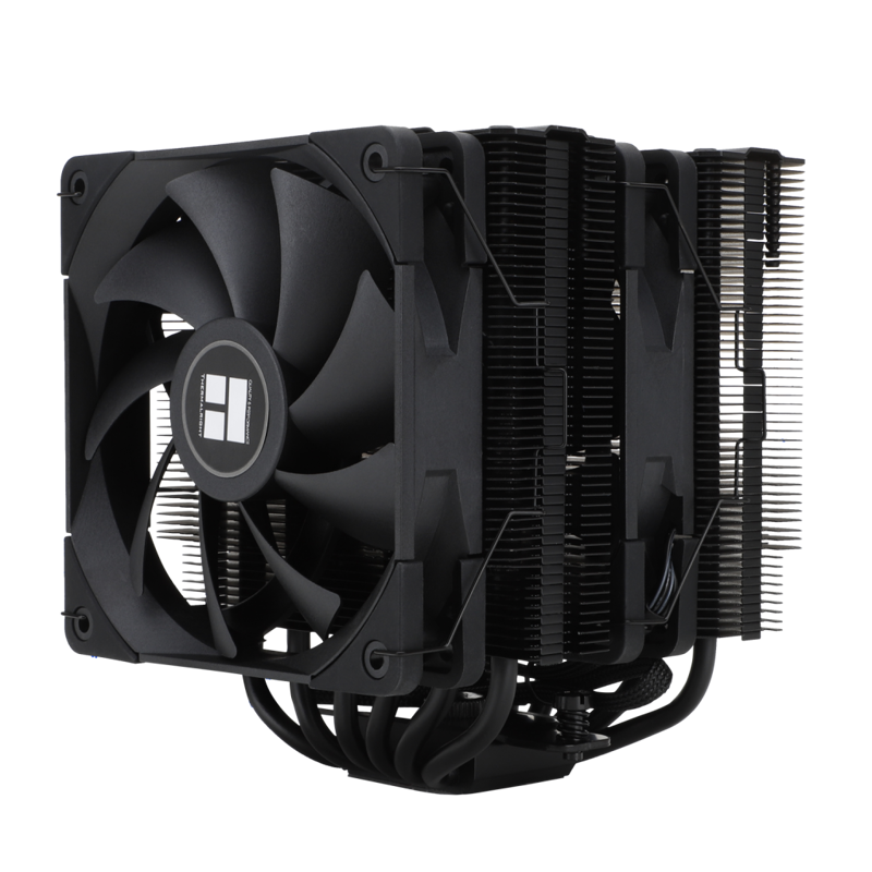 

Кулер для процессора Thermalright Peerless Assassin 120 Black для Socket/115x/1200/1700/1851/2011/2011-3/2066/AM4/AM5, 120 мм, 1550rpm, 25.6 дБА, 4-pin PWM, Al+Cu (PA120-BLACK), Peerless Assassin 120 Black