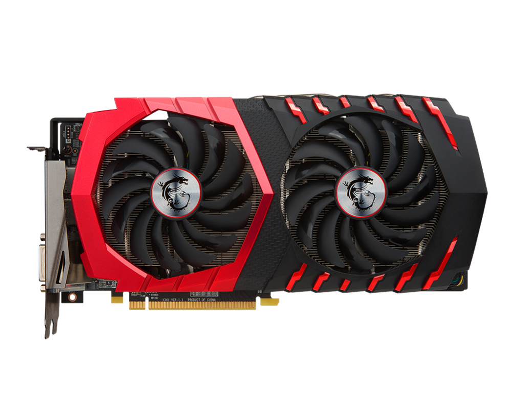 Видеокарта MSI AMD Radeon RX 480 8Gb DDR5 (RX 480 GAMING X 8G)