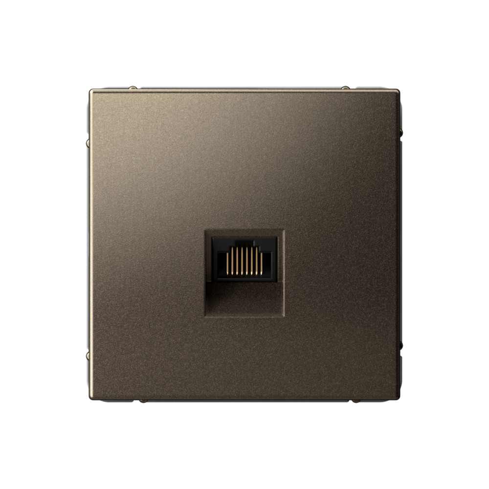 

Розетка RJ-45 скрытый монтаж категория 5e, IP20, мокко, Systeme Electric ArtGallery (GAL000683)