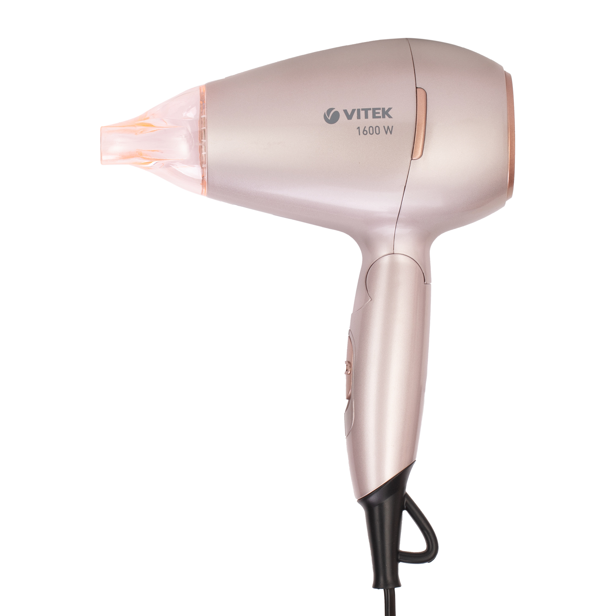 

Фен Vitek VT-8213 1.6 кВт, режимов: 2, насадок: 1, розовый (VT-8213), VT-8213