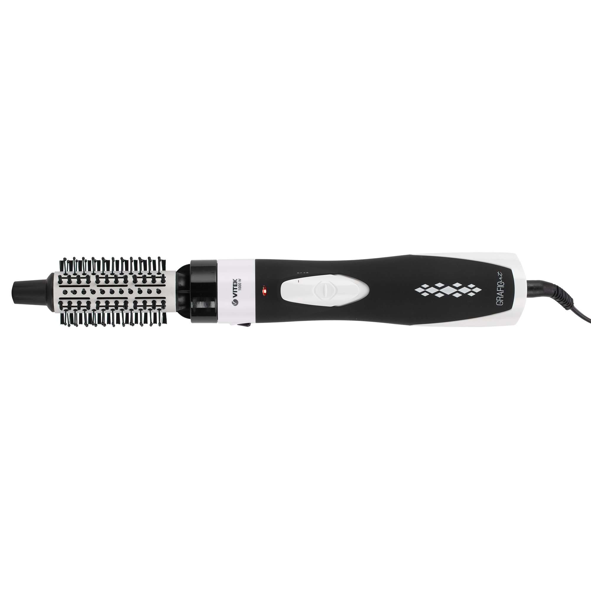 Фен-щетка Vitek VT-2510 1 кВт, режимов: 2, насадок: 2
